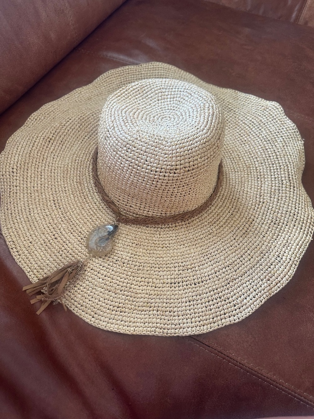 Flora Bella large rim hat